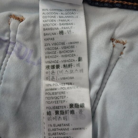 Levi's 314 Shaping Straight Jeans Women's Plus Size 24W Blue Stretch Denim - Picture 11 of 12